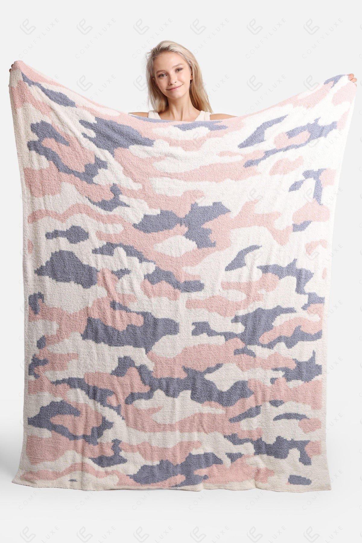 Jcl1040 Pink Throw Blankets