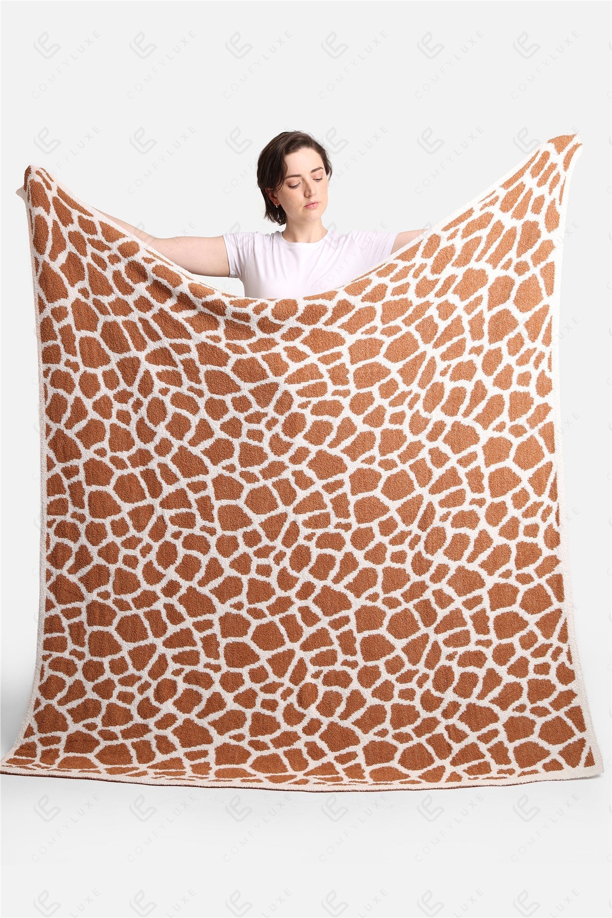 Jcl1043 Brown Throw Blankets