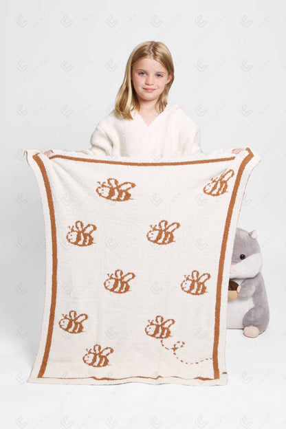 Jcl1052K Bees Throw Blankets