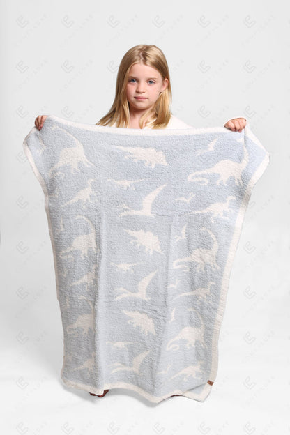 Jcl1052K Dinosaur Throw Blankets