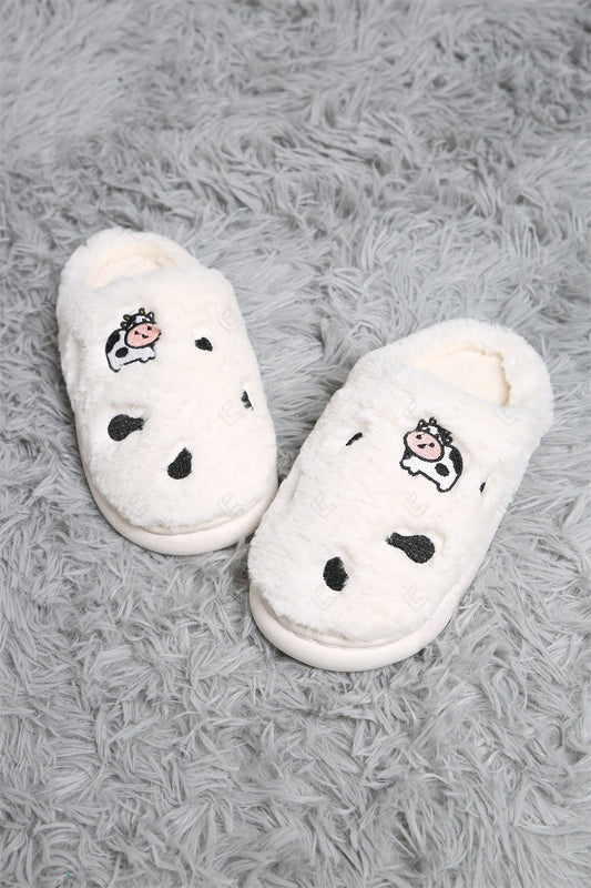 Jcl4211 Ivory / M/L Slippers/Slides